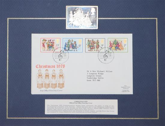 Danbury Mint Post Office Official Commemorative Stamp Issues and First Day Covers, 1978,